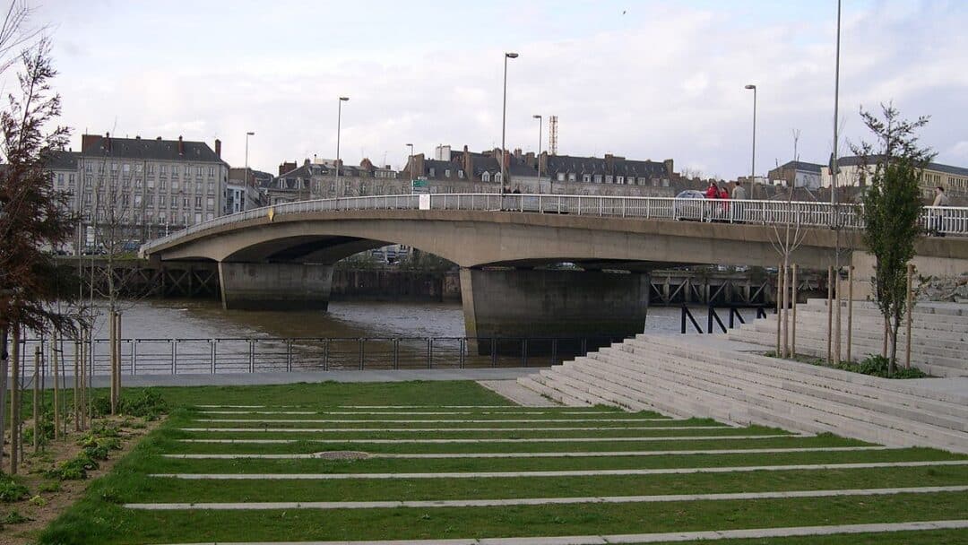 Nantes, Travaux Pont Anne De Bretagne : Présentation Des Premiers Travaux