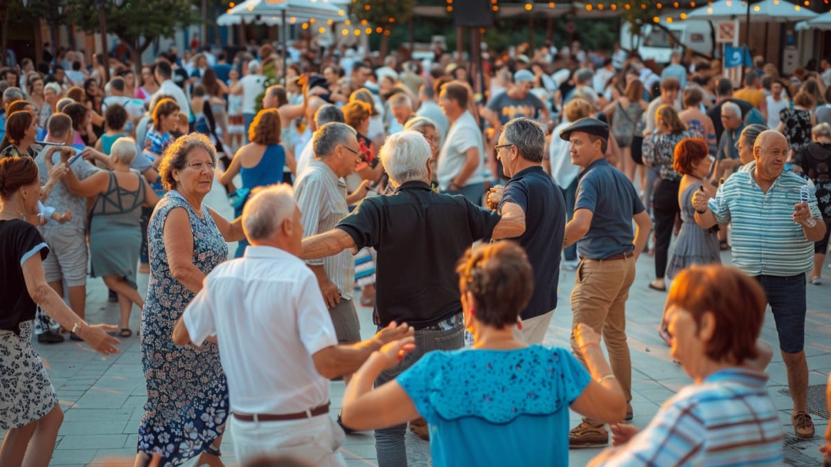 Danse en plein air