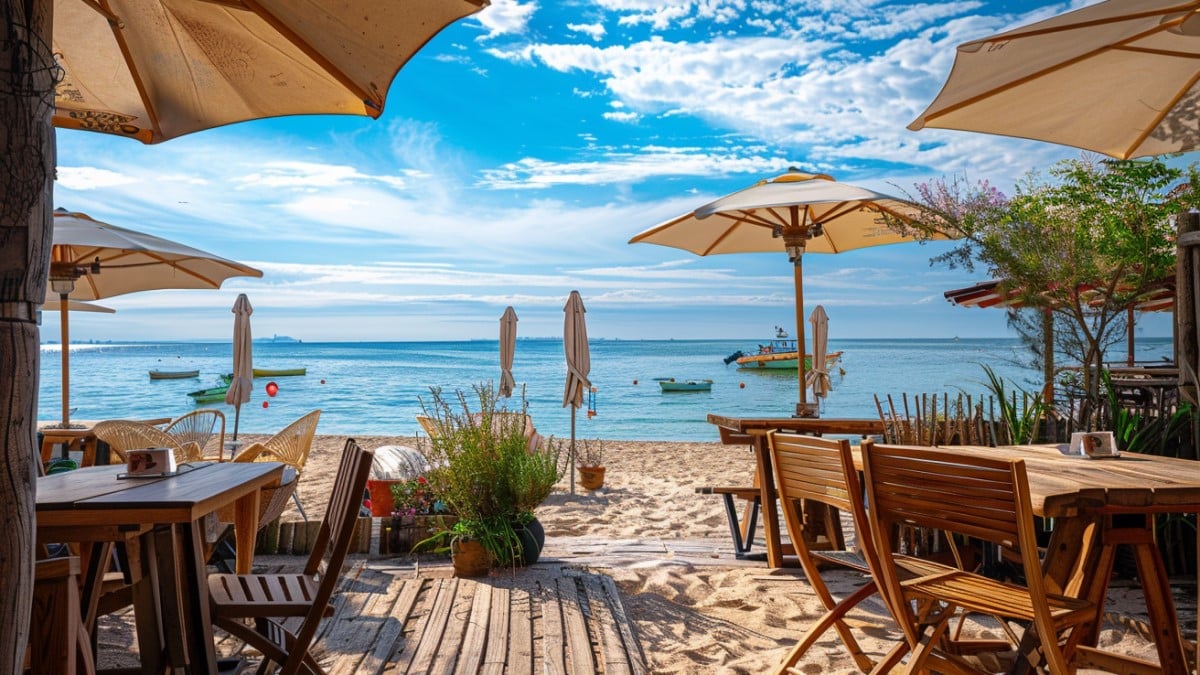 Café plage La Baule