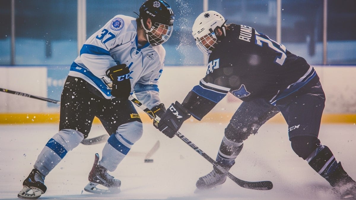 Combat hockey sur glace