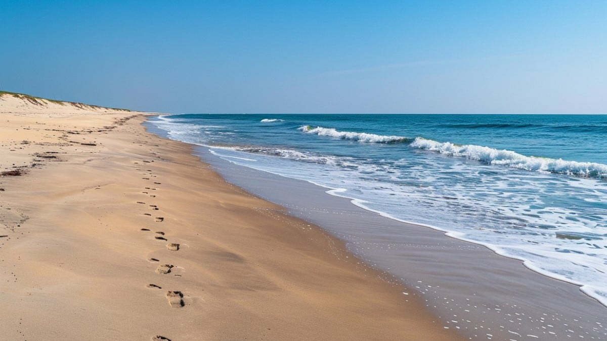 Plage tranquille Vendée