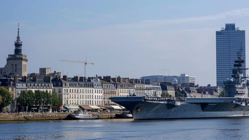 Nantes, nouveaux Travaux au quai de la Fosse à Nantes