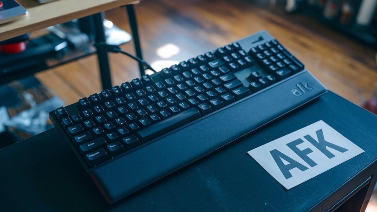 Clavier et étiquette AFK