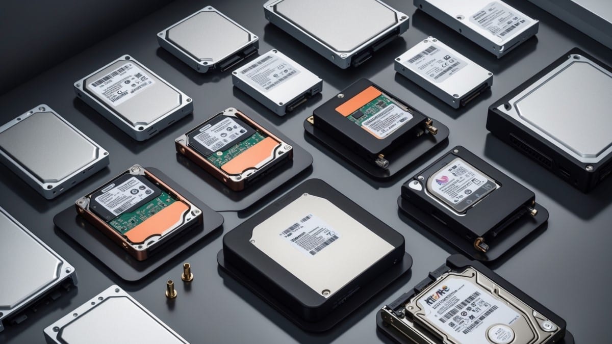 Divers disques durs SSD