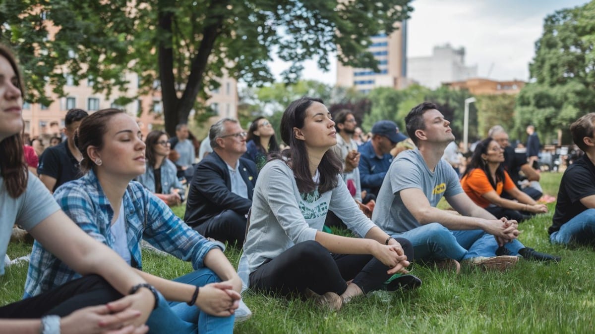 Méditation en plein air