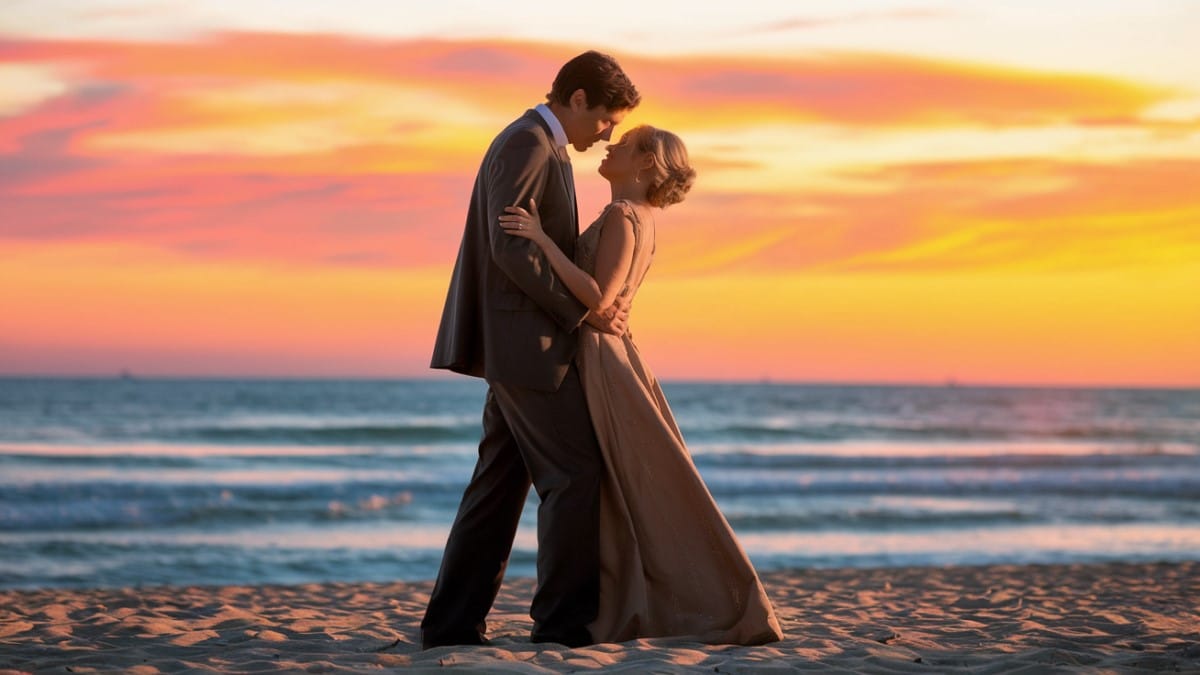 Couple sur la plage