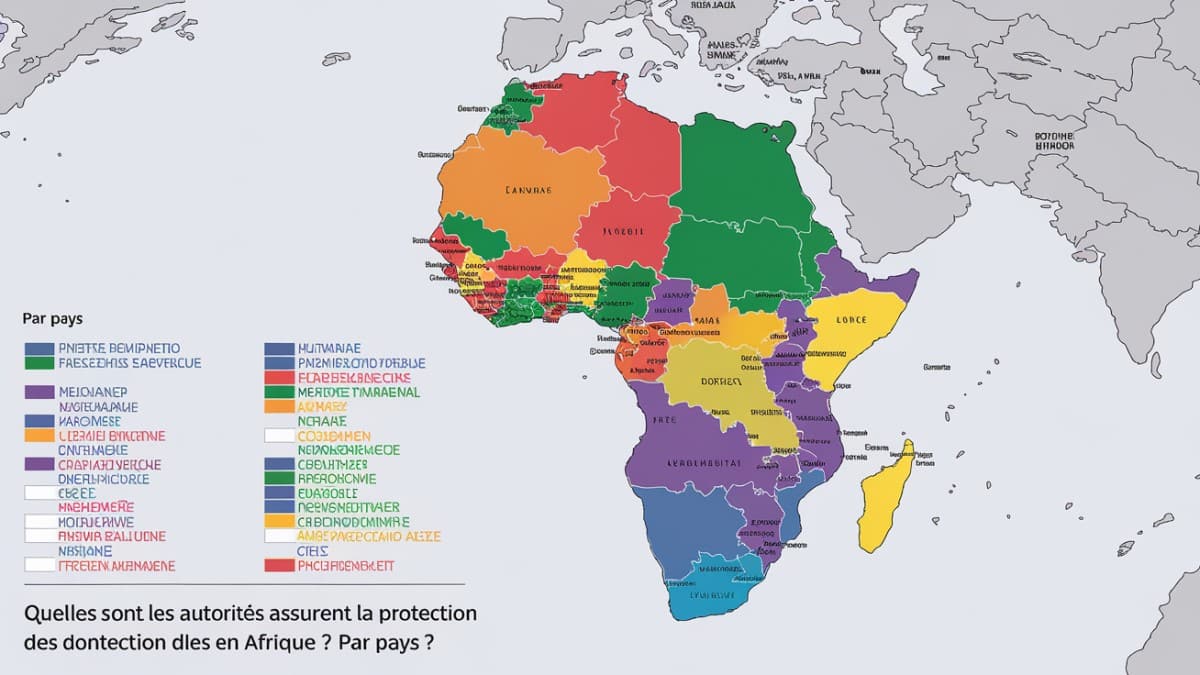 Carte des lois africaines