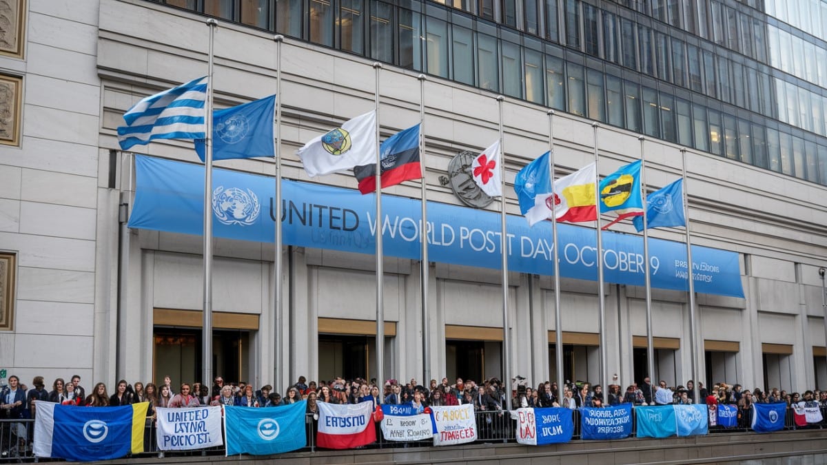 Journée mondiale de la poste ONU