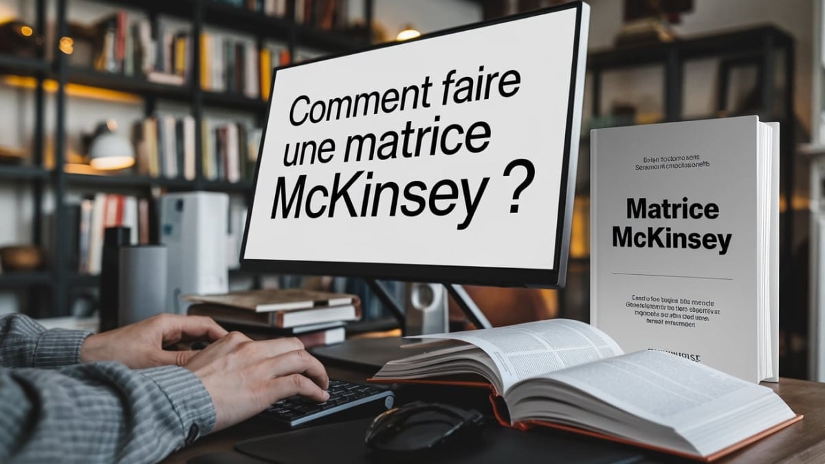 Création matrice McKinsey tutoriel