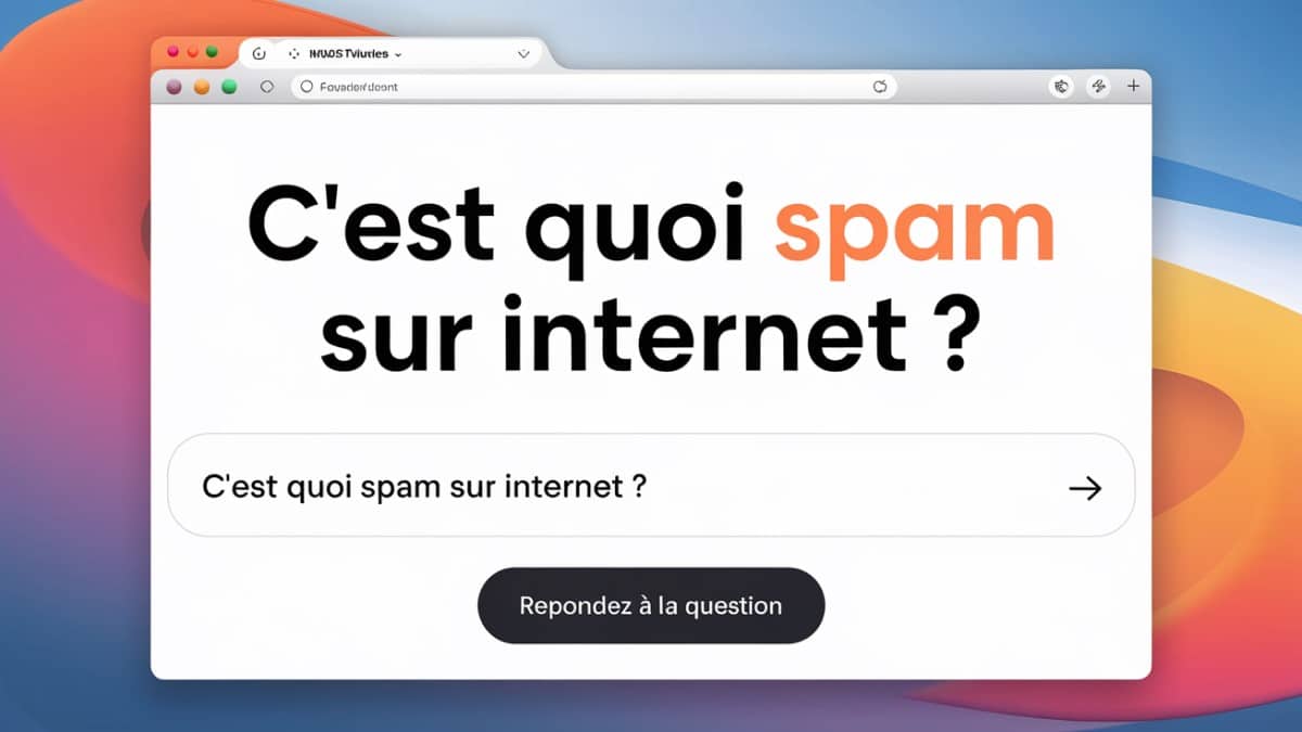 Définition du spam internet