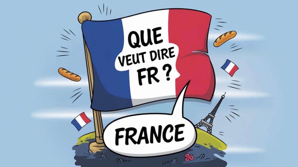 Drapeau France signification FR