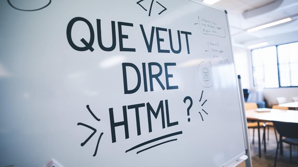 Définition du HTML tableau