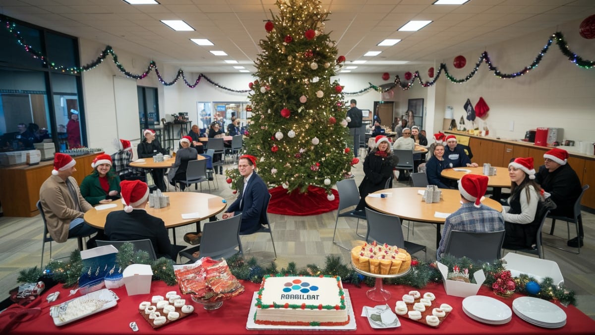 Fête de Noël au bureau