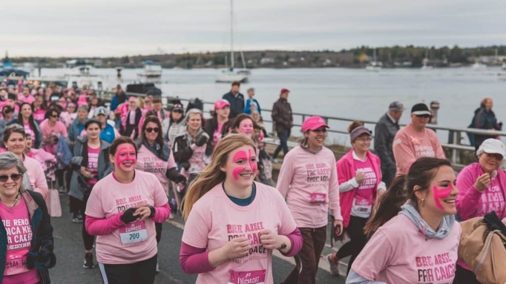 Marche rose contre le cancer