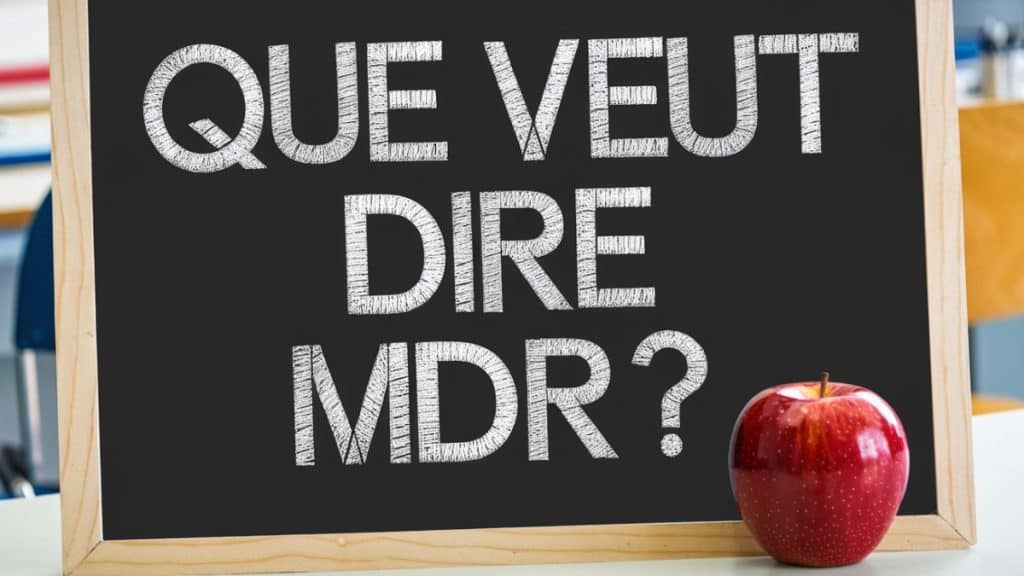 Tableau avec question sur MDR