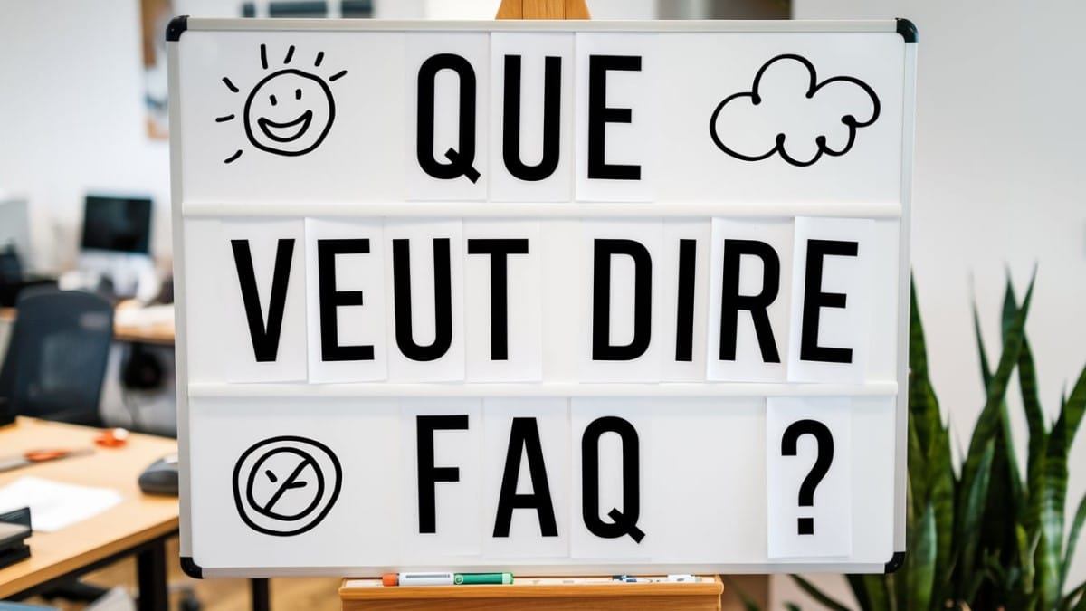 Définition de l'acronyme FAQ