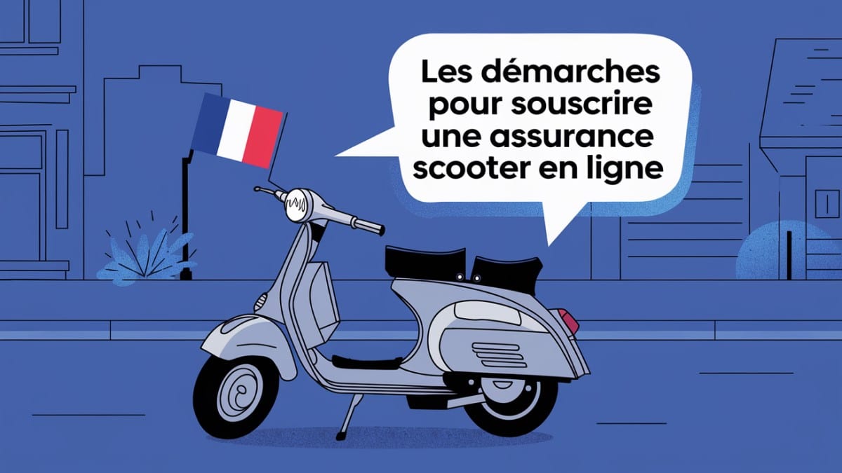 Démarches assurance scooter en ligne