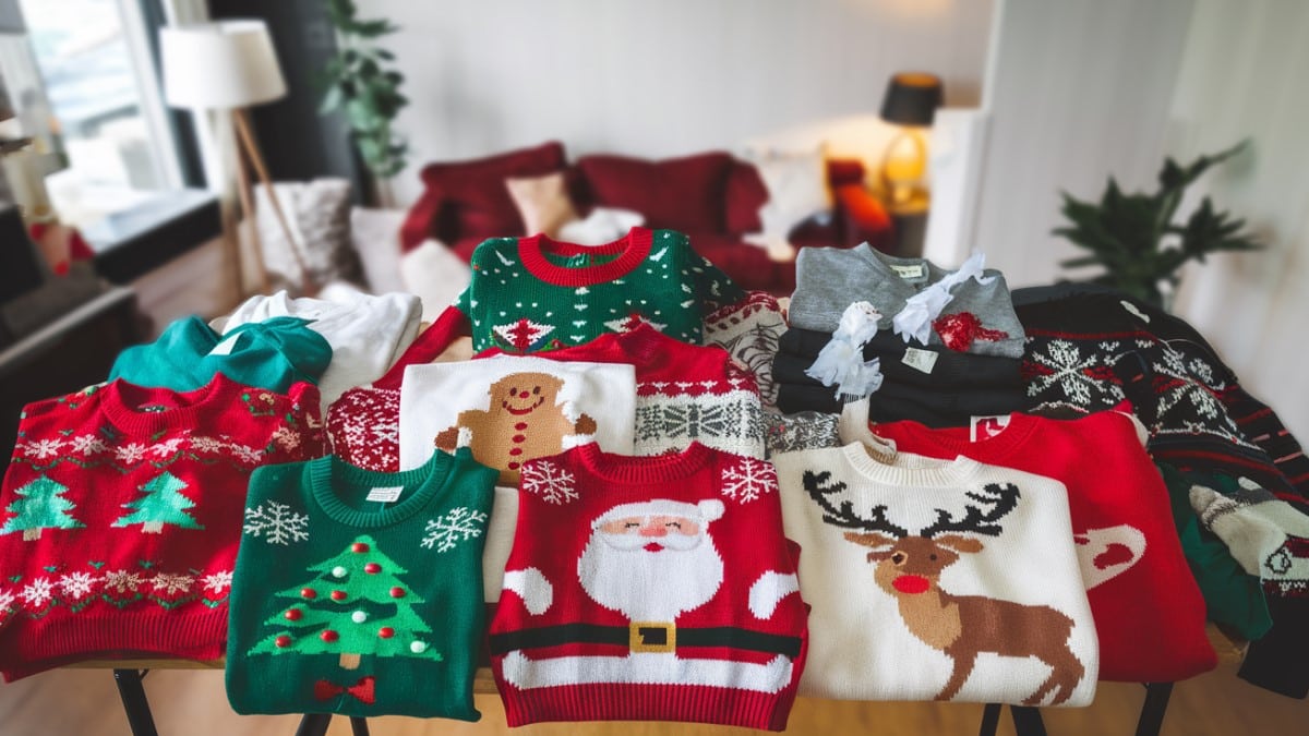 Pulls de Noël festifs