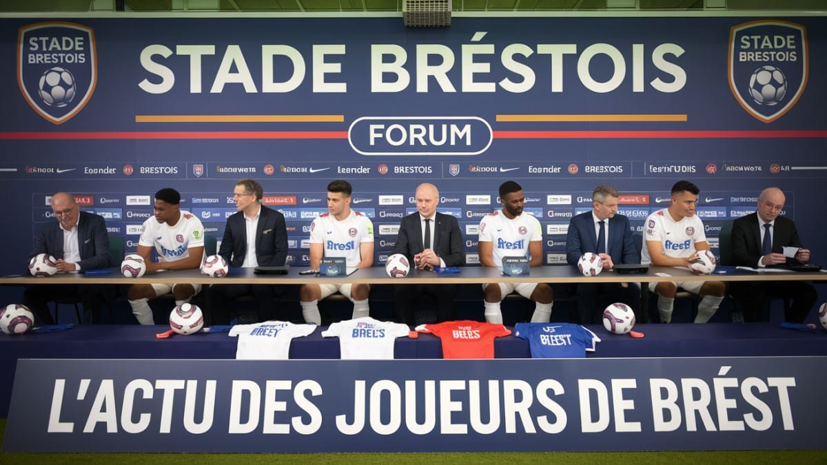 Joueurs du Stade Brestois