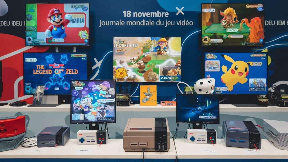 Collection de consoles de jeux