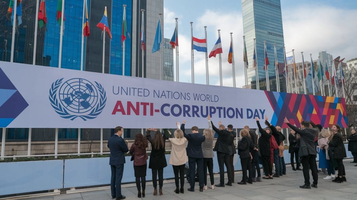 Participants journée anti-corruption ONU