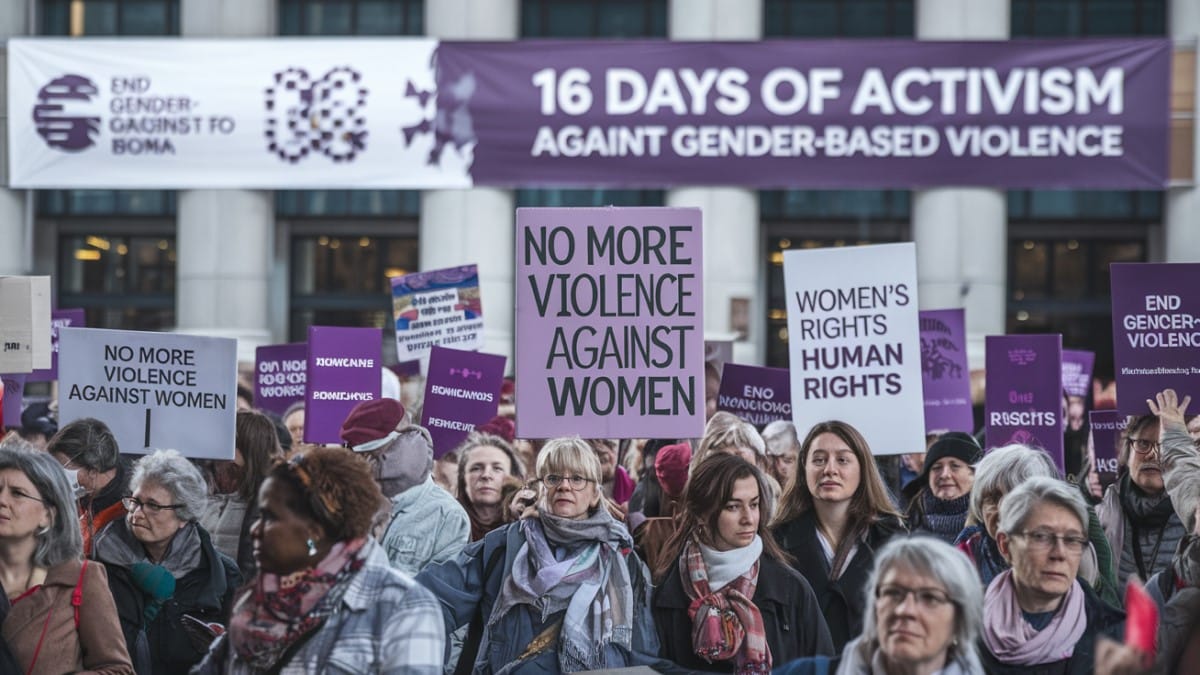 Marche contre la violence féminine