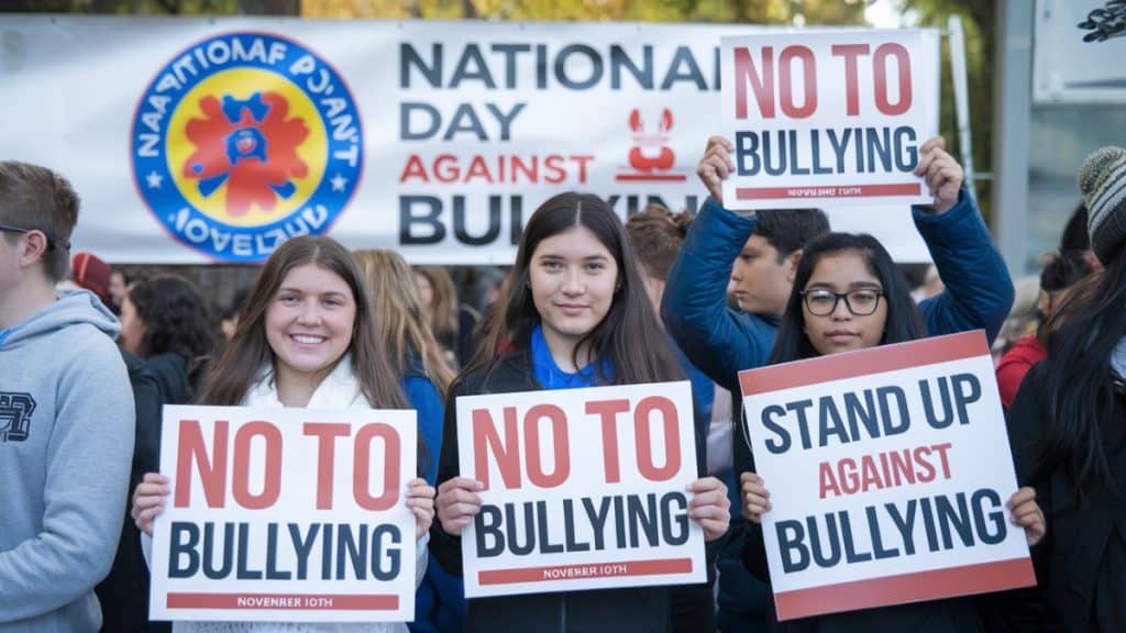 Journée nationale de lutte contre le harcèlement scolaire, 10 novembre