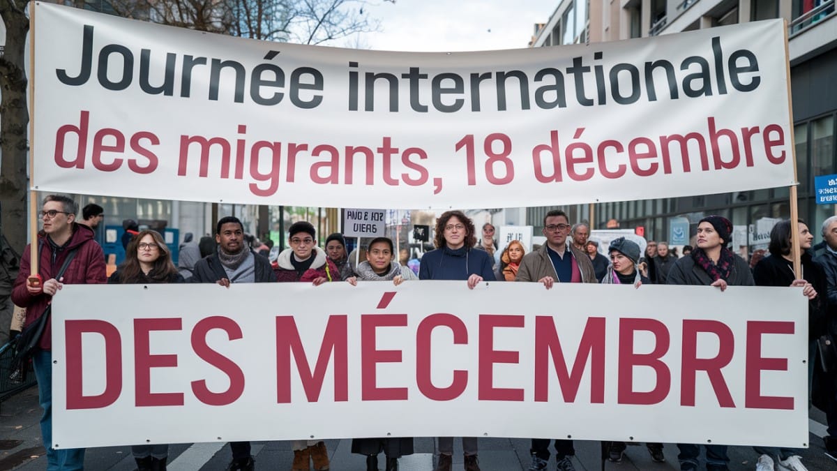 Marche pour les droits des migrants