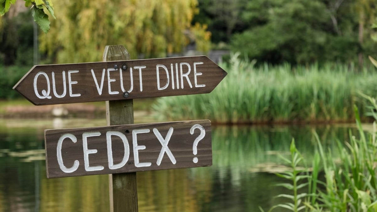 Panneau en bois interrogatif