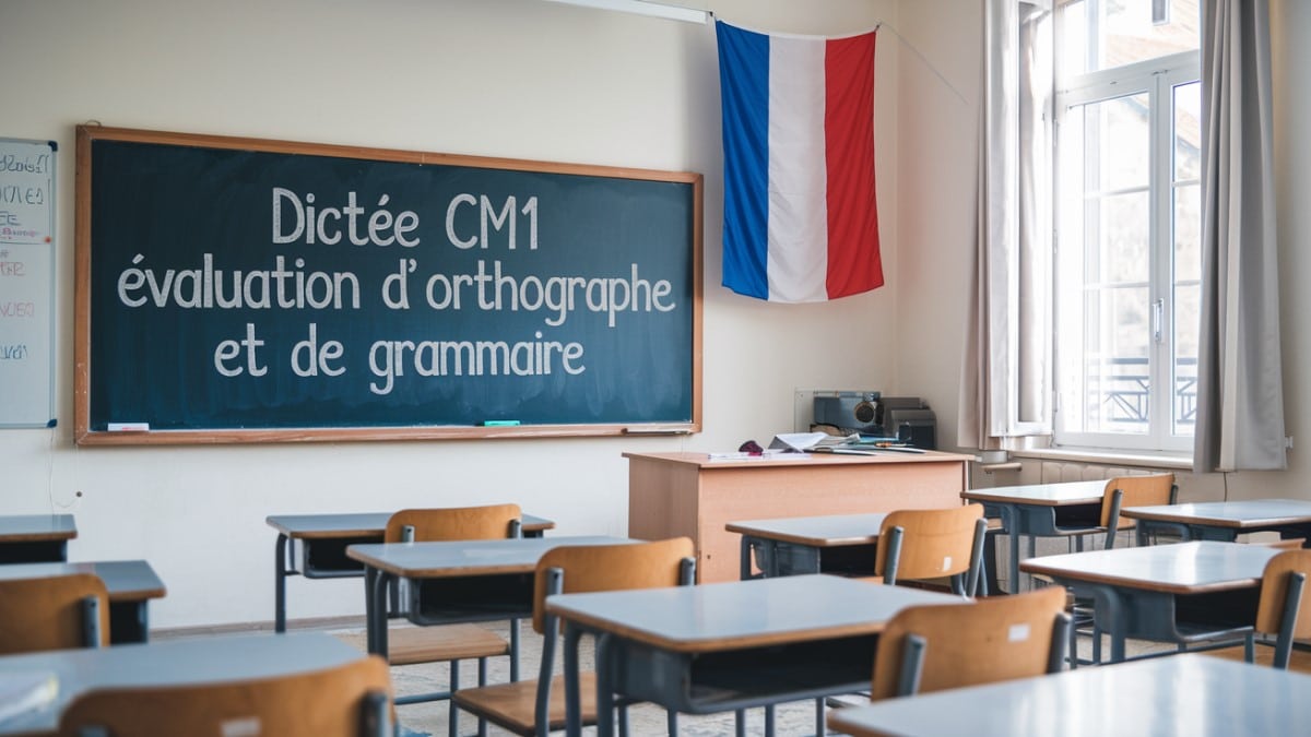 Classe de dictée CM1