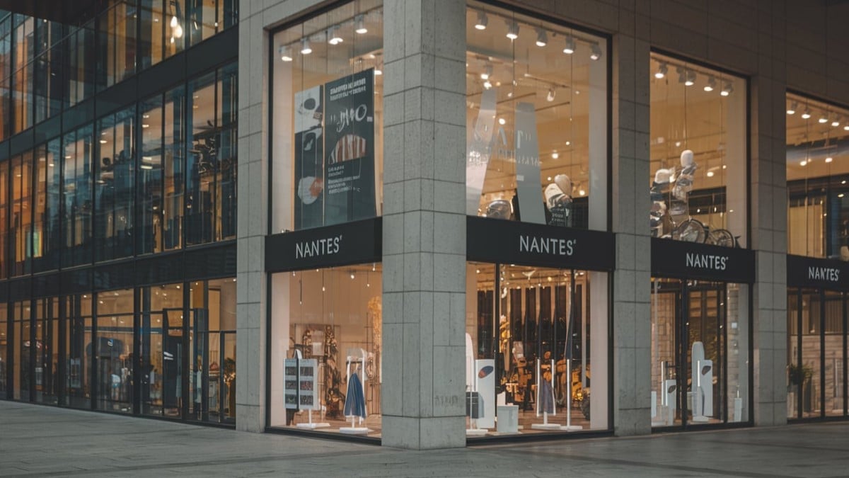 Boutique moderne à Nantes