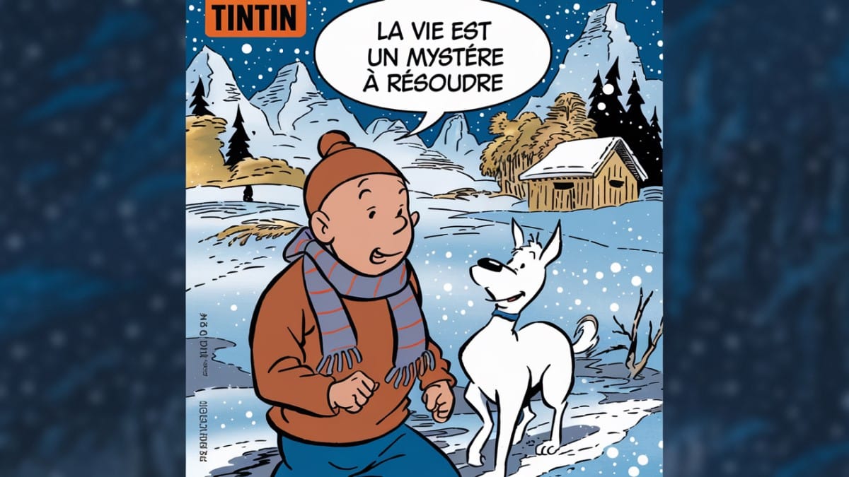 tintin et milou explorent