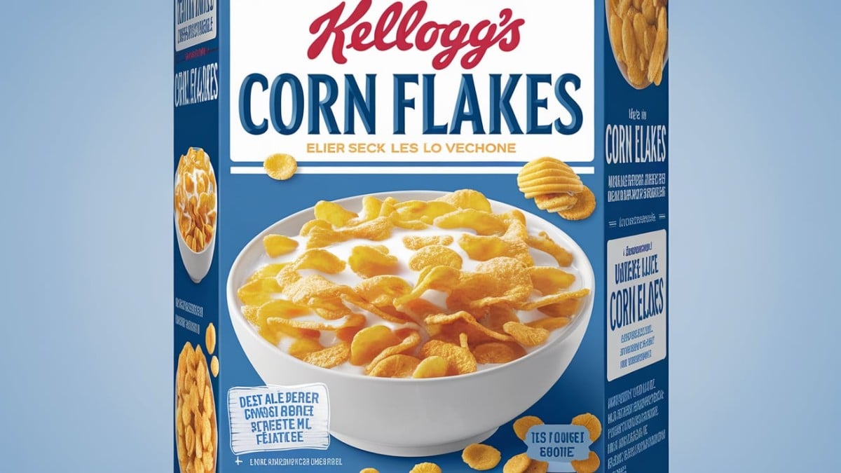 Céréales Kellogg's dans du lait