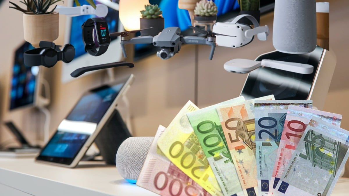 Technologie moderne et billets d’euros