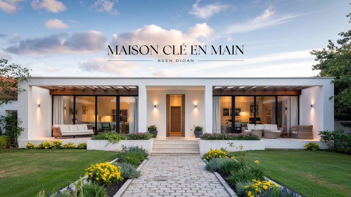 Maison moderne lumineuse